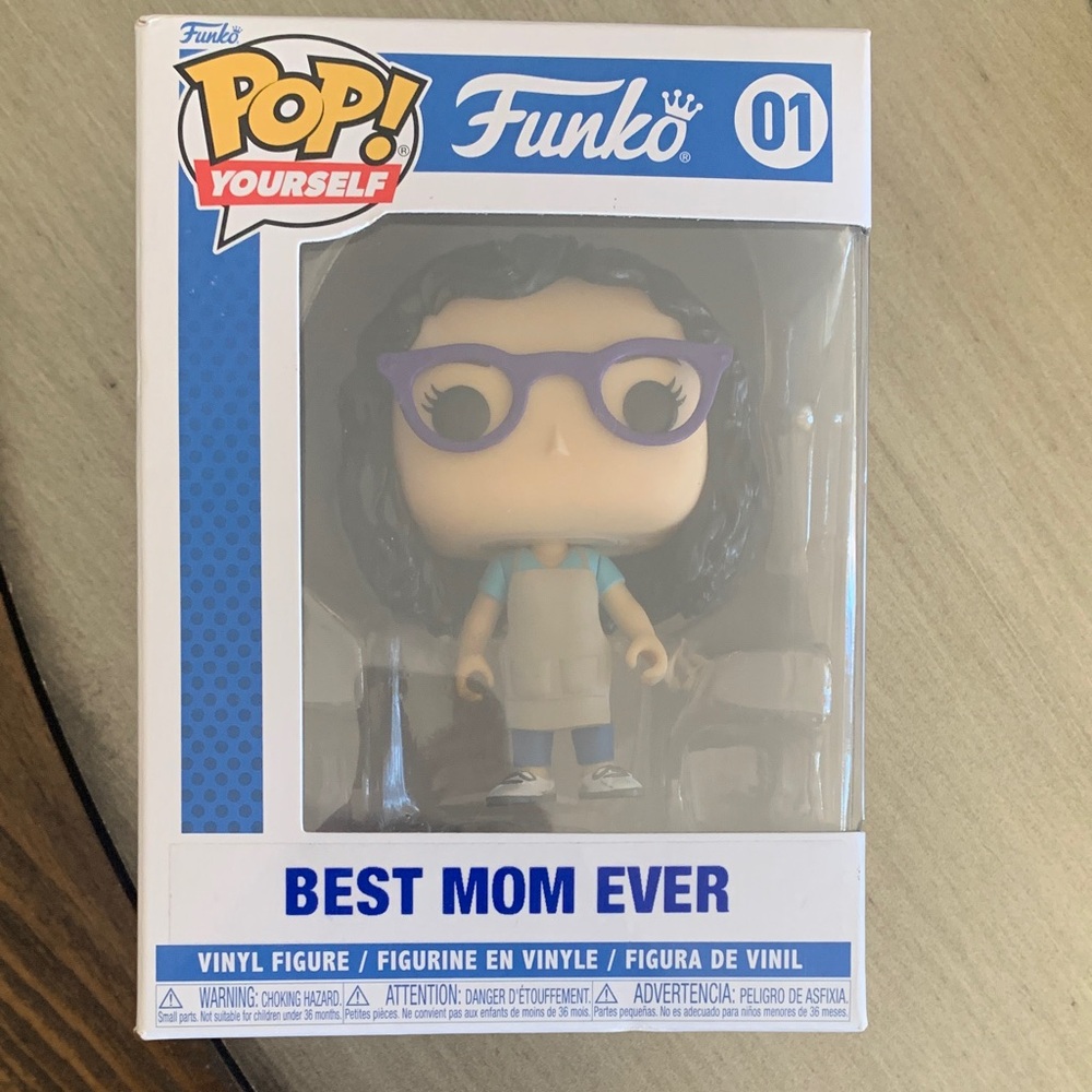 Funko Pop Best Mom Ever with Purple Glasses